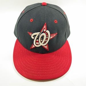 Washington Nationals New Era 7 3/8 Fitted Hat